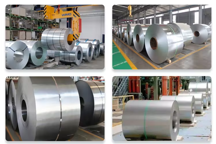 Процесс производства стального листа и рулонов DX56D+z